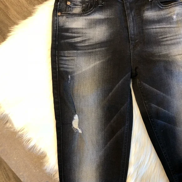 5[7ForAllMankind] The high waist skinny faded - Picture 5 of 8